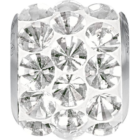 Swarovski BeCharmed & Pavé Beads - 80 601 - BeCharmed Pave with Cabochons Bead